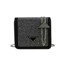 Cartera Mini Bag Bandolera Carteras De Mujer Moda Strass 