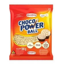 Choco Power Ball 300g Cereal Crocante Choc. Branco Mavalério