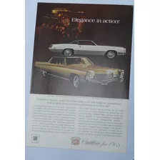 Propaganda Cadillac Fleetwood Eldorado E Brougham 1968