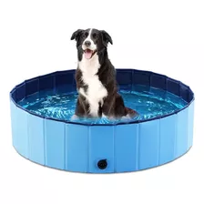 Piscina Plegable Baño De Mascotas, Cachorros, Perros P...