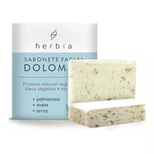 Sabonete Facial Vegano Dolomita Arroz Aveia Herbia Natural