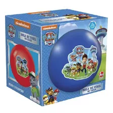 Bola Macia Vinil Infantil Patrulha Canina Paw Patrol Lider