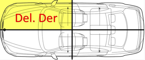 Visera Parasol Copiloto Mercedes Benz C240 2001-2005 Orig Foto 7