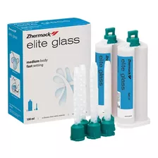 Silicona Transparente Cristal Elite Glass Zhermack X2 Cart.