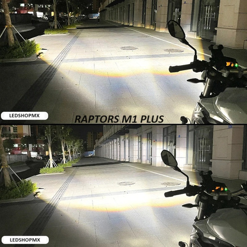 Mini Lupas Led Raptors M1 Plus Faros Alta Y Baja 8000+8000lm Foto 9