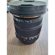 Sigma 17-50mm F/2.8 Os Hsm P/ Nikon + Parassol E Case