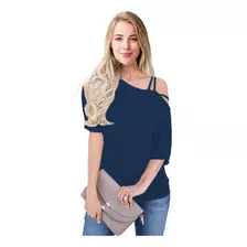 Blusa Moda Casual Kátaleya #513 Hombro Descubierto Elegante