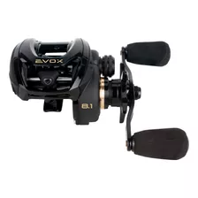 Carretilha Pesca Evox Black Drag 8kg 8.1:1 Direito - Saint Cor Preto