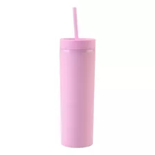 Vaso Plástico Con Tapa Y Pitillo Cooler Termo Cotillón Lpk