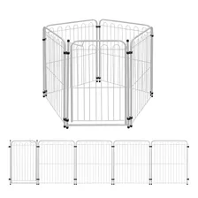 Cercado Cachorro Pet Cercadinho 4 Modulos+portao 334x82cm