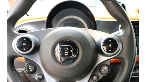 Emblema Volante Mercedes Benz Smart Brabus 52mm 1pieza Amg  Foto 3