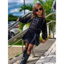 Conjunto Feminino Infantil Luxuoso Edição Ilimitada