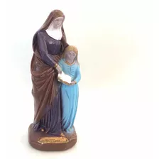 Imagem Nossa Senhora Santaana Santa Em Gesso 20cm