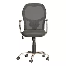 Silla Giratoria Respaldo Mesh Con Soporte Lumbar