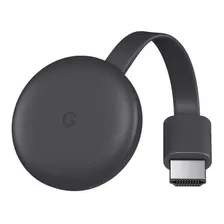  Google Chromecast 3 Full Hd Media Streaming Negro Carbón 