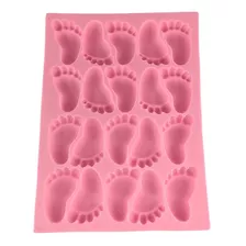 Forma Molde Silicone 20 Cavidades Sabonete Biscuit - Pezinho