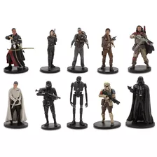 Set Figuras X 10 Rogue One Star Wars (10 Cm) A2641 Disney