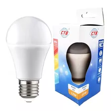 Lâmpada Bulbo Led A60 12w Bivolt E27 Branco Frio Cor Da Luz Branco-frio 110v/220v