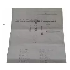 Peças De Reposição Dos Aerógrafos Profissionais Holbein