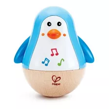 Pinguino Bailarin Musical En Madera - Marca: Hape