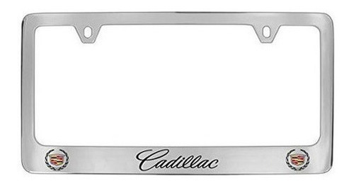 Foto de Cadillac Workmark Y logo Soporte De Marco