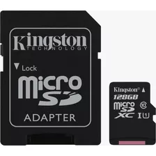 Tarjeta Microsd 128gb Kingston Sdc10g2/128gb