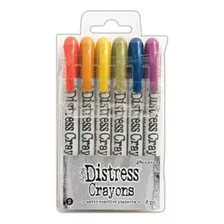 Tim Holtz Crayones Acuarelables Dibujar Pintar Tarjetas #2