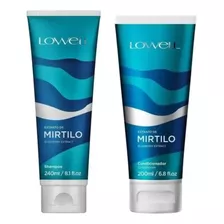  Kit Shampoo E Condicionador Lowell Extrato De Mirtilo