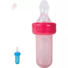 Colher Dosadora Silicone Buba Para Papinha Leite Fruta 6m+