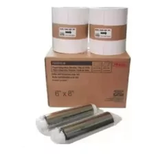 Kit Papel 15x20 Para Fuji Ask300 400 Copias - 2 Rolos