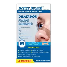 Better Breath Médio Respire Melhor 200 Dilatador Nasal Orig