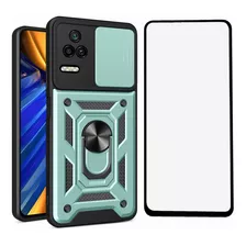 Funda Con Anillo Para Xiaomi Redmi Poco +mica