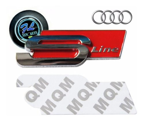 Emblema Audi Sline Special Edition  A1,a3,a4,a5,tt Foto 2