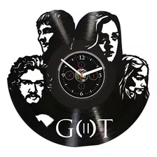 Reloj De Pared Hecho A Mano De Game Of Thrones, Reloj De Par