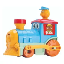 Brinquedo Trenzinho Teddy's Train Samba Toys C/ Som Ref.0299