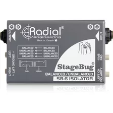 Aislador Radial Stagebug Sb-6 Pasivo Estereo