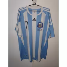 Camiseta Seleccion Argentina adidas 2010 Titular #7 Di Maria