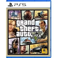 Jogo Gta 5 Ps5 - Grand Theft Auto V Ps5 Mídia Física Novo