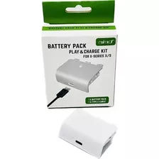 Bateria + Carregador P/ Controle Xbox One X-series X/s Bco