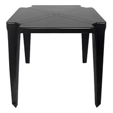 Mesa De Plástico Quadrada Monobloco Jardim 70x70 Cm Alugar