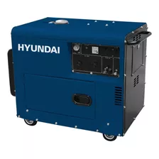 Generador Portátil Hyundai 073g 6400w Trifásico Con Tecnología Avr