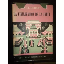 Libro La Civilización De La India Will Durant Tapa Dura