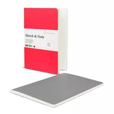 Kit Sketchbook Note A6 20 Folhas 125g Rosa Cinza Hahnemuhle