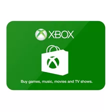 Gift Cards Xbox Tarjetas De Regalo Cualquier Valor Códigos