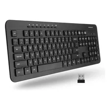 Teclado Inalámbrico - Teclado Ergonómico De Tamaño Comple