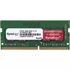 Synology 4gb Ddr4 2666 Mhz Non-ecc So-dimm Memory Module