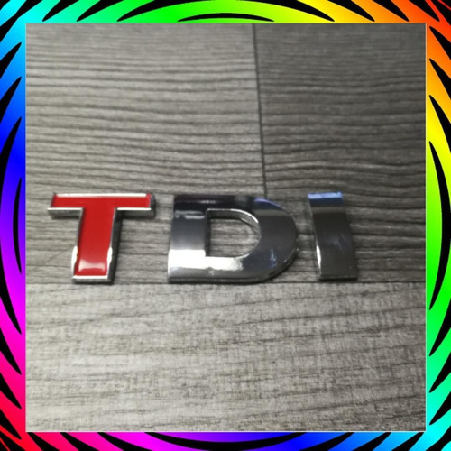 Emblema Cajuela Vw Bora,gti Gli Beetle Passat Vento Golf Tdi Foto 5