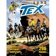 Tex Platinum Nº 21, De Nizzi, Claudio. Editora Edições Mythos Eireli, Capa Mole Em Português, 2018