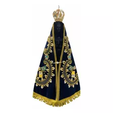 Nossa Senhora Aparecida 70cm - Resina Manto Coroa Banhada