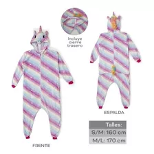 Pijama Kigurumi Enterito Unicornios Adoles Adulto Importado 